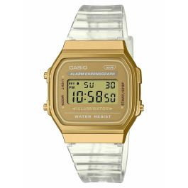 Reloj Unisex Casio VINTAGE COLLECTION - TRANSPARENT BAND - GOLD Precio: 56.50000015. SKU: B1JNRFSPF8