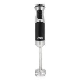 Princess 01.221222.01.650 Set Batidora de Mano 1000W, 2 Velocidades, Vaso Medidor 0.7L, Picadora 0.5L, Batidor de Varillas, Acero Inoxidable
