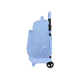 Mochila Escolar Smiley Joyful Azul Multicolor 33 x 45 x 22 cm