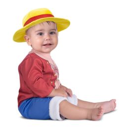 My Other Me Disfraz Luffy Gorro y Mono Talla 7-12 Meses
