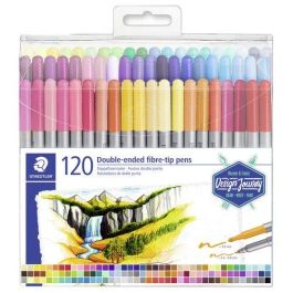 Rotulador Fibra Staedtler 3200 Design Journey Doble Punta Estuche De 120 Precio: 55.98999967. SKU: B1E854B6J5