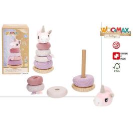 Woomax Tentetieso Peluche Unicornio Pack 6 Unidades Juguete Bebé +10 Meses