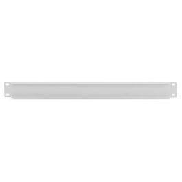 Digitus Cubierta Ciega para Armarios de Rack 1U 19 pulgadas, Gris, 483 x 11 x 44,45 mm