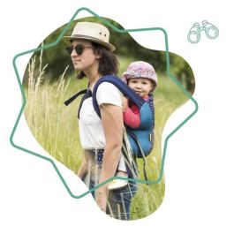 Badabulle Mochila Porta Bebé Fisiológica Easy and Go, Ergonómica, 2 Posiciones (Frente/Espalda), Fácil Instalación, Plegable hasta 15 kg Badabulle Mochila Porta Bebé Fisiológica Easy and Go, Ergonómica, 2 Posiciones (Frente/Espalda), Fácil Instalación, Plegable hasta 15 kg