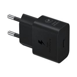Samsung EP-2510XBEGEU Adaptador de Corriente 25W Super Fast Charging USB Tipo C 1 Puerto para Smartphone Negro