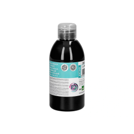 Liderpapel Pintura acrilica bote 250 ml Negro