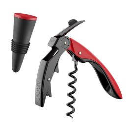 Koala Set Sacacorchos y Tapón de Vino de Acero Inoxidable Rojo 4,5x2,5x19,5 cm Koala Set Sacacorchos y Tapón de Vino de Acero Inoxidable Rojo 4,5x2,5x19,5 cm Precio: 7.49999987. SKU: B1FJY2223L