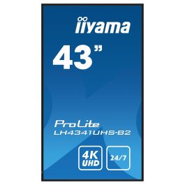 iiyama LH4341UHS-B2 43" 4K UHD IPS 500cd/m² Digital Signage Display 3840x2160 24/7