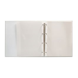 Liderpapel Álbum de Fotos con Anillas y 20 Hojas Autoadhesivas - Medidas 325x270mm