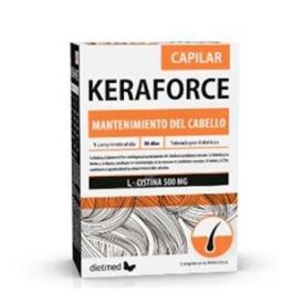 DIETMED Keraforce Capilar 30 Comprimidos Complemento Alimenticio para el Cabello con Biotina, Selenio y Zinc Precio: 20.5000004. SKU: B12VE7EHZH