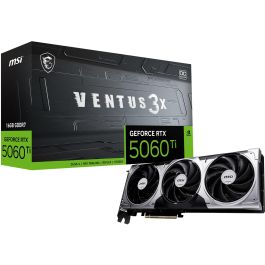 MSI RTX 5060 Ti 16GB GDDR7 Ventus 3X OC con 3 Ventiladores Precio: 518.50000037. SKU: B15LHQXHAF