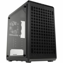 CoolerMaster MasterBox Q300L V2 (Black) Mini Torre PC - Micro ATX, Mini-ITX - Plástico, Acero, Vidrio Templado