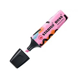 Stabilo Boss Original Rotulador fluorescente pastel by Ju Schnee Fucsia helado