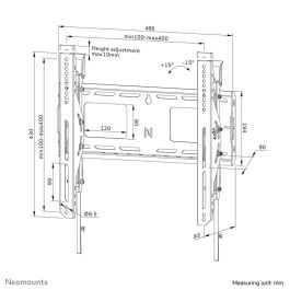 Soporte TV Neomounts WL35-750BL14 32" 75" 100 kg