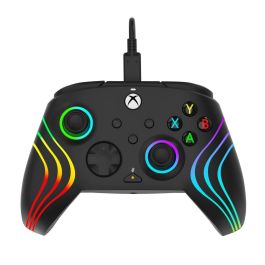 PDP PDP0708056069254 Gamepad Afterglow Wave con Cable Negro Iluminación LED Personalizable PDP PDP0708056069254 Gamepad Afterglow Wave con Cable Negro Iluminación LED Personalizable