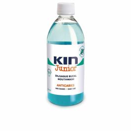 KIN Enjuague Bucal Junior Anticaries para Niños (6-12 Años) con Flúor y Xilitol, 500 ml Sin Alcohol, Sin Gluten Precio: 5.94999955. SKU: B139M3QJKK