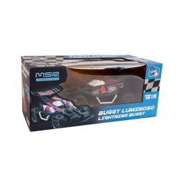 Tachan T01010 Buggy Car Negro 1:18 Radio Control con Luces, 27 MHz (Edad +14 años)