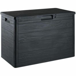 Toomax TOO8009371018630 Caja de Almacenamiento de Resina Woody's 160 Litros Gris 77,5x44,5x52,7 cm