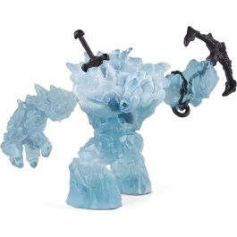 Schleich Eldrador Creatures Gigante de Nieve Figura de Monstruo Articulada con Brazos Poderosos y Espada Oxidada