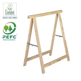 Caballete pino standar 75x73,5cm 100% pefc cert astigarraga Caballete pino standar 75x73,5cm 100% pefc cert astigarraga