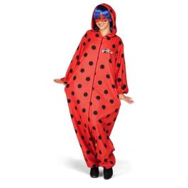 Disfraz ladybug pyjamas XS (mono con capucha, peluca y antifaz) Disfraz ladybug pyjamas XS (mono con capucha, peluca y antifaz)