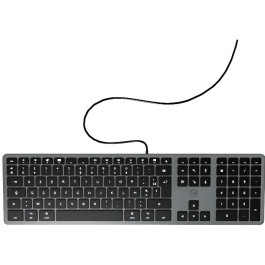 MOBILITY LAB Teclado DesignTouch con Cable para MAC Space Grey QWERTY 1.5m Precio: 42.50000007. SKU: B1J92S969L