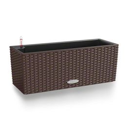Lechuza LEC4008789156051 Jardinera Balconera Cottage 50 Kit Completo Moka 8L