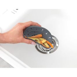Wenko Filtro de desagüe de silicona Sava, gris 53011100