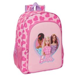 Safta Mochila Adaptable Carro Barbie Love 33x42x14cm