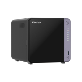 QNAP TS-432X-4G Servidor NAS Torre 4 Bahías 4GB DDR4, Procesador Alpine AL-524 4 Núcleos 2.0GHz, 10GbE SFP+, 2x2.5GbE, PCIe Gen3, QTS