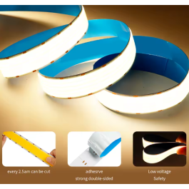 Tira Led 24VDC 36W COB 1680LEDs/M 2700Lm/M 6000ºK  IP20 5 Metros