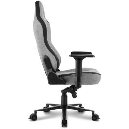 Sharkoon SGS40 Silla Gaming de Tela - Gris/Negro