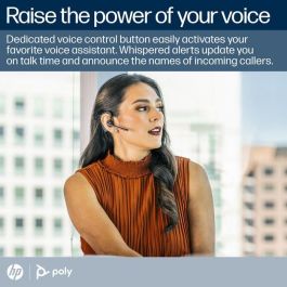 Poly Voyager 5200 BT700 Auricular Bluetooth USB-A con Dongle, Cancelación Ruido, Certificado Microsoft Teams para Oficina y UC