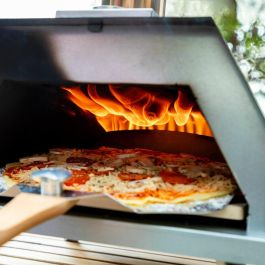 Horno para Pizza de Pellets con Accesorios Pizzahven InnovaGoods Horno para Pizza de Pellets con Accesorios Pizzahven InnovaGoods
