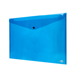 Liderpapel Carpeta Dossier Broche 44242 Polipropileno DIN A3 Azul Translucido