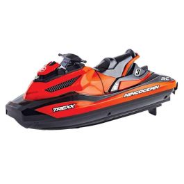 Ninco Moto de agua radio control TREXX con 2 motores, emisora 2,4Ghz, 3,7V, 24,5x22x9 cm