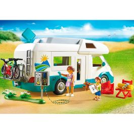 Playmobil Caravana de Verano 70280 Family Fun para Niños a Partir de 4 Años, Juguete de Plástico