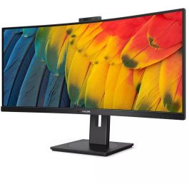 Philips 34B1U5600CH Monitor de 34" Wide Quad HD VA Curvo con USB-C, HDMI, DisplayPort, Cámara web, Micrófono y KVM