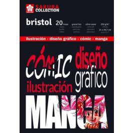 Bloc De Dibujo Sakura Comic Y Manga Encolado Liso A4 250G 20H Precio: 7.59000008. SKU: B1HZ9W5RXD