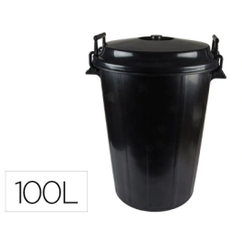 Sp Berner Cubo de Basura 100 Litros Negro Sin Tapa Polipropileno Ø53x65,5cm Precio: 15.49999957. SKU: S7910666
