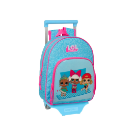 Mochila Escolar con Ruedas LOL Surprise! Divas Azul 28 x 34 x 10 cm Precio: 26.8899994. SKU: B1A88RLNBP