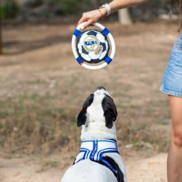 Real Madrid Frisbee para Perro con Cuerda Blanco 22x22x6 cm