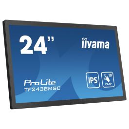 IIYAMA TF2438MSC-B1 60.5cm (23.8") 1920x1080 Full HD LED IPS 5ms 16:9 Táctil 10Ptos Capacitivo 600cd/m² 1000:1 178° Negro
