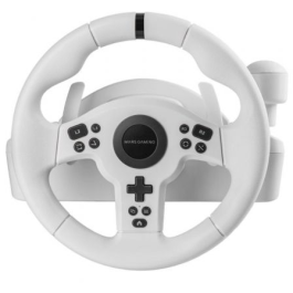 Mars Gaming MWH-RSXONE Volante SimRacing 270° con Pedales y Cambio de Marchas Manual para PC, PS3, PS4, Switch, Xbox