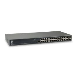 Level One GEP-2682 Switch Gestionable 26x GE 2xGSFP 19" 370W 24xPoE