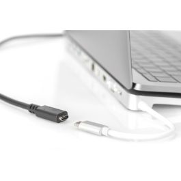 DIGITUS USB 2.0 Verlängerungskabel Typ C -C St/Bu 2.0m. sw