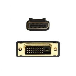 Aisens Cable DisplayPort a DVI Macho, 2 Metros Negro - Alta Calidad Blindado en Oro 24K Aisens Cable DisplayPort a DVI Macho, 2 Metros Negro - Alta Calidad Blindado en Oro 24K