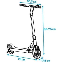 Patinete eléctrico 8 pulgadas - BEEPER - Speed FX8-G2-6 - 350W - 36V