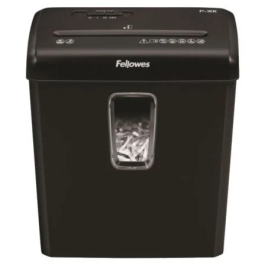 Fellowes P-30C Destructora de Papel, Corte en Partículas 4x34mm, 6 Hojas, Uso Ocasional, Negra Precio: 61.49999966. SKU: B1ALVXW3X9