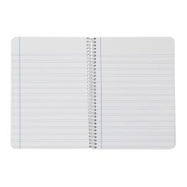 Liderpapel Cuaderno Espiral Smart A4 Tapa Blanda 80 Hojas 75 g Pauta Ancha 3,5 mm con Margen Colores Surtidos Liderpapel Cuaderno Espiral Smart A4 Tapa Blanda 80 Hojas 75 g Pauta Ancha 3,5 mm con Margen Colores Surtidos